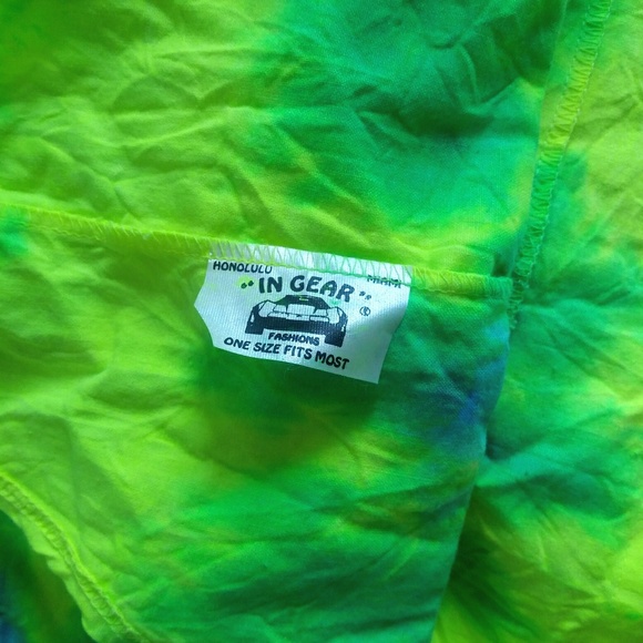 [ tie dye overall romper one size ] - Picture 8 of 8